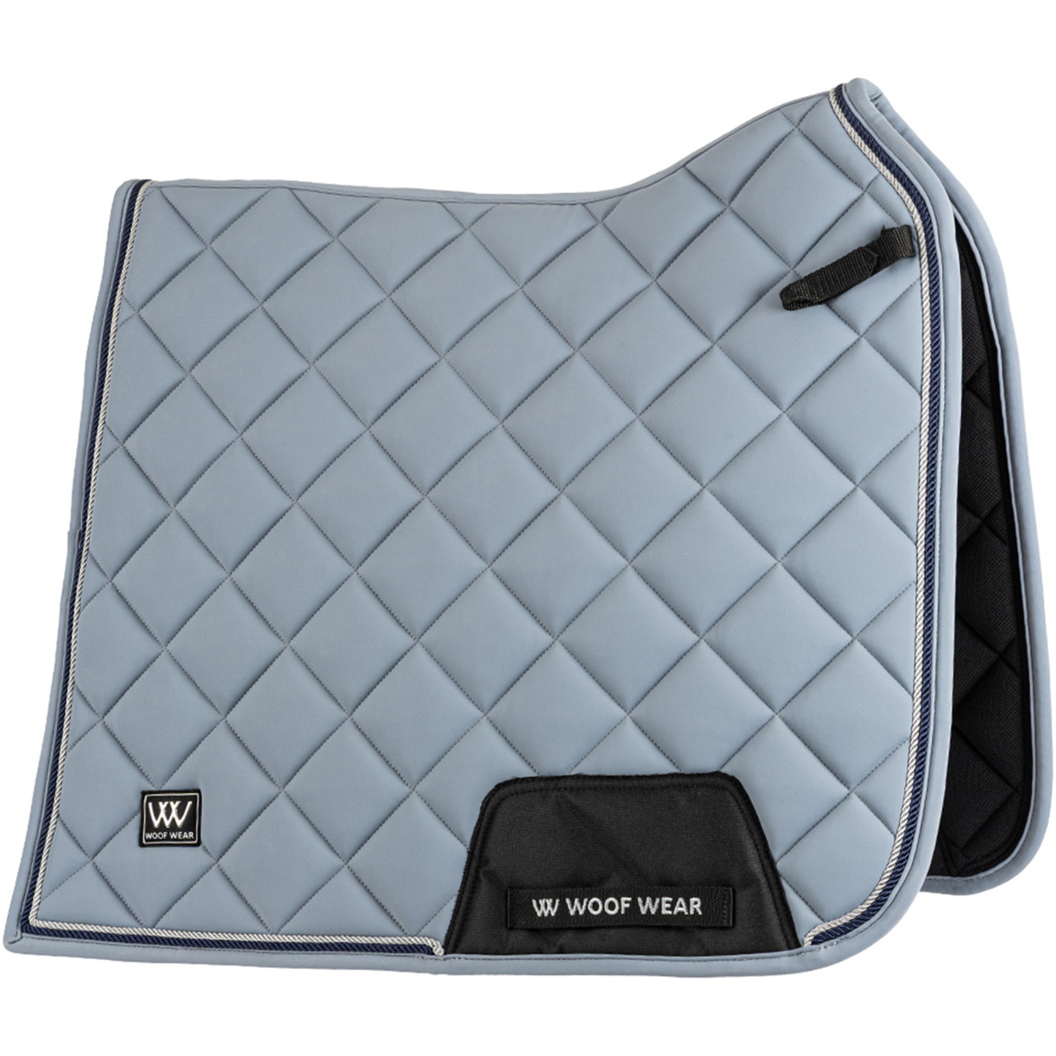2025 Woof Wear Aura Vision Dressage Tapis De Selle WS0041-STBL - Steel Blue